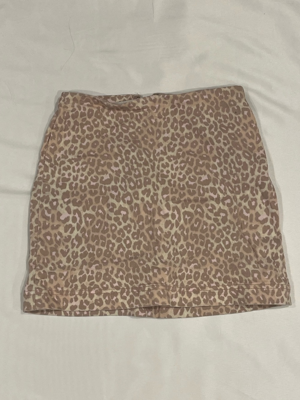 wild fable Leopard Print Mini Skirt in Taupe and Pink